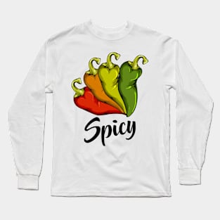 Chili Pepper Long Sleeve T-Shirt